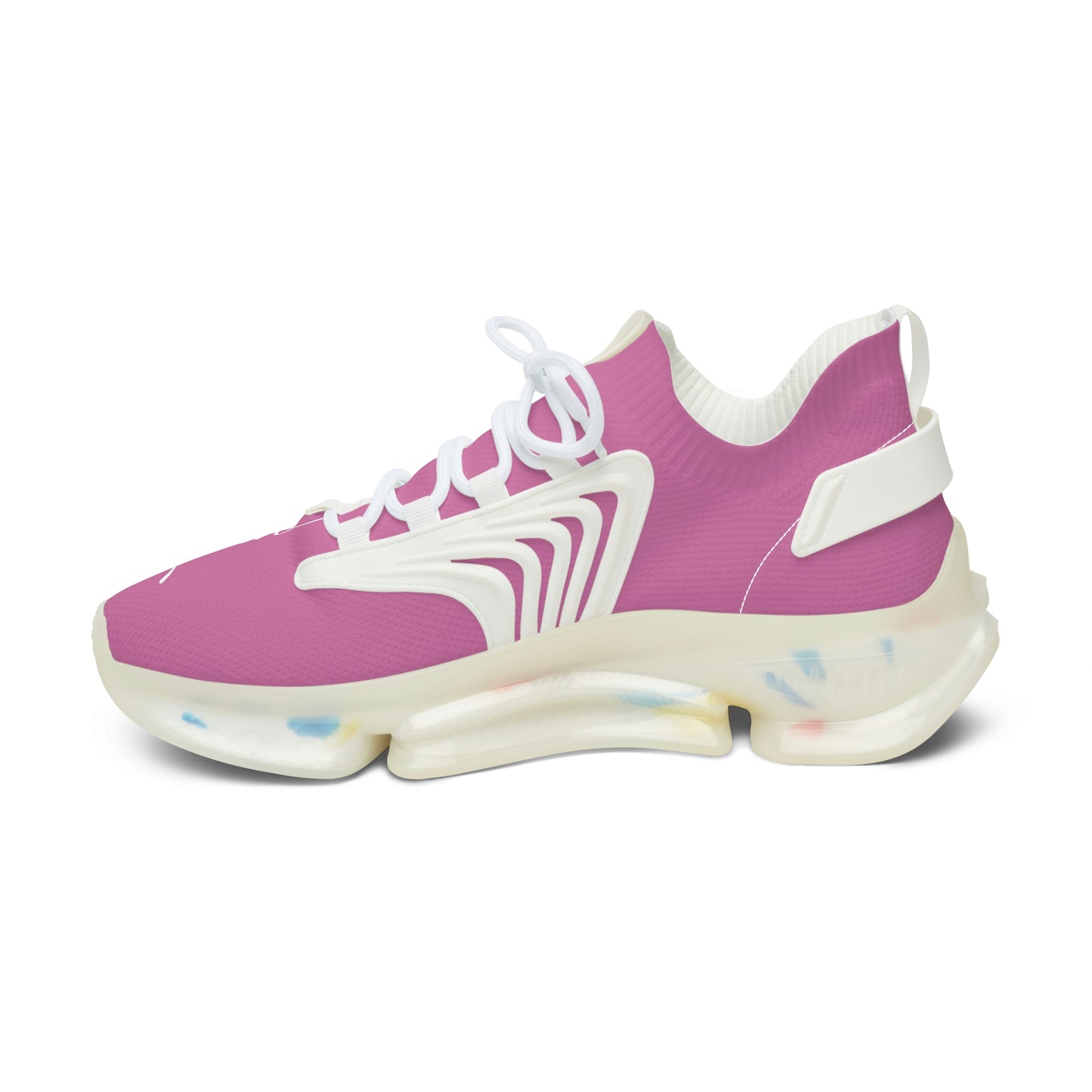 Faith Runner Sneakers (Light Pink & White)