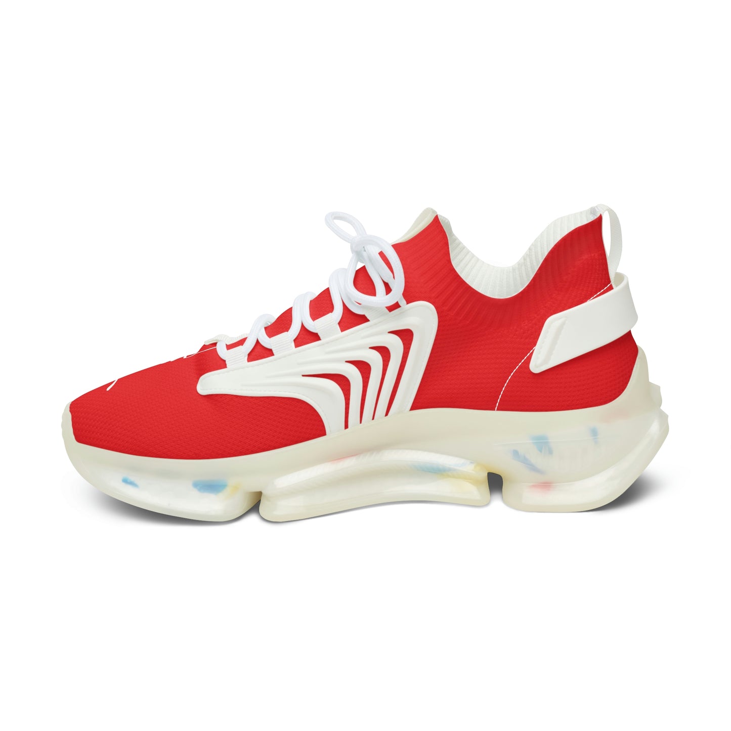 Faith Runner Sneakers (Red & White)