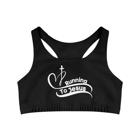 Running to Jesus Sports Bra