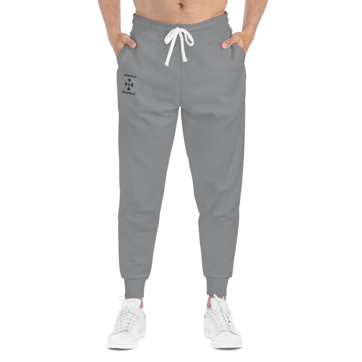 Men's Jesus Built Athletic Joggers