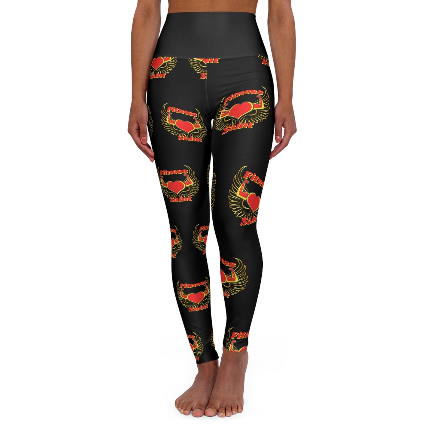 Fitness Saint High Waisted Athletic Leggings