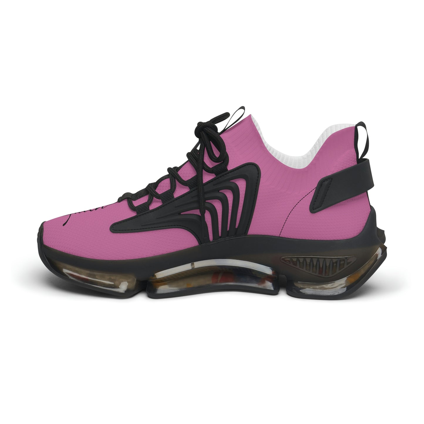 Faith Athletic Sneakers (Light Pink & Black)