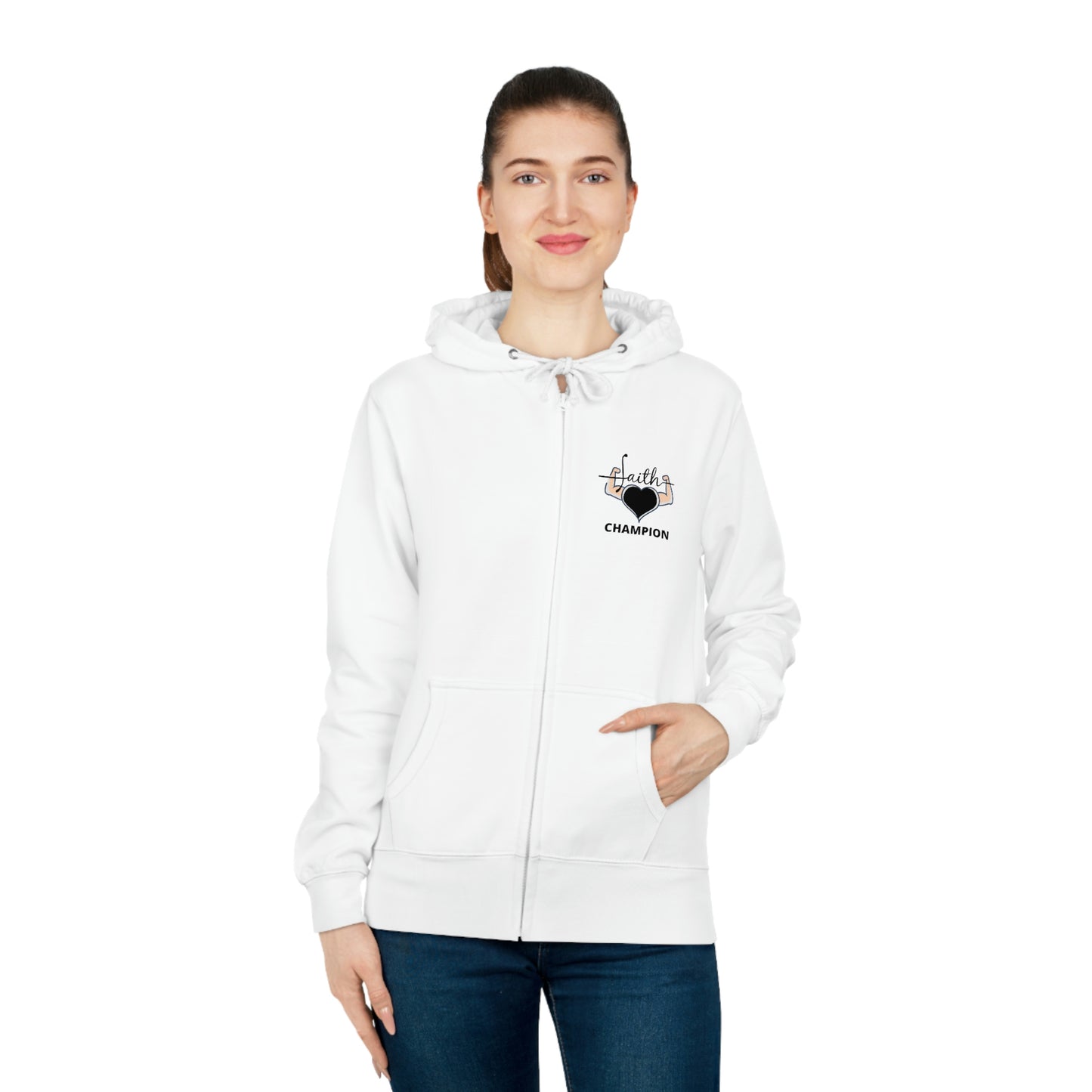 Faith Champion Athletic Zip Hooded Jacket