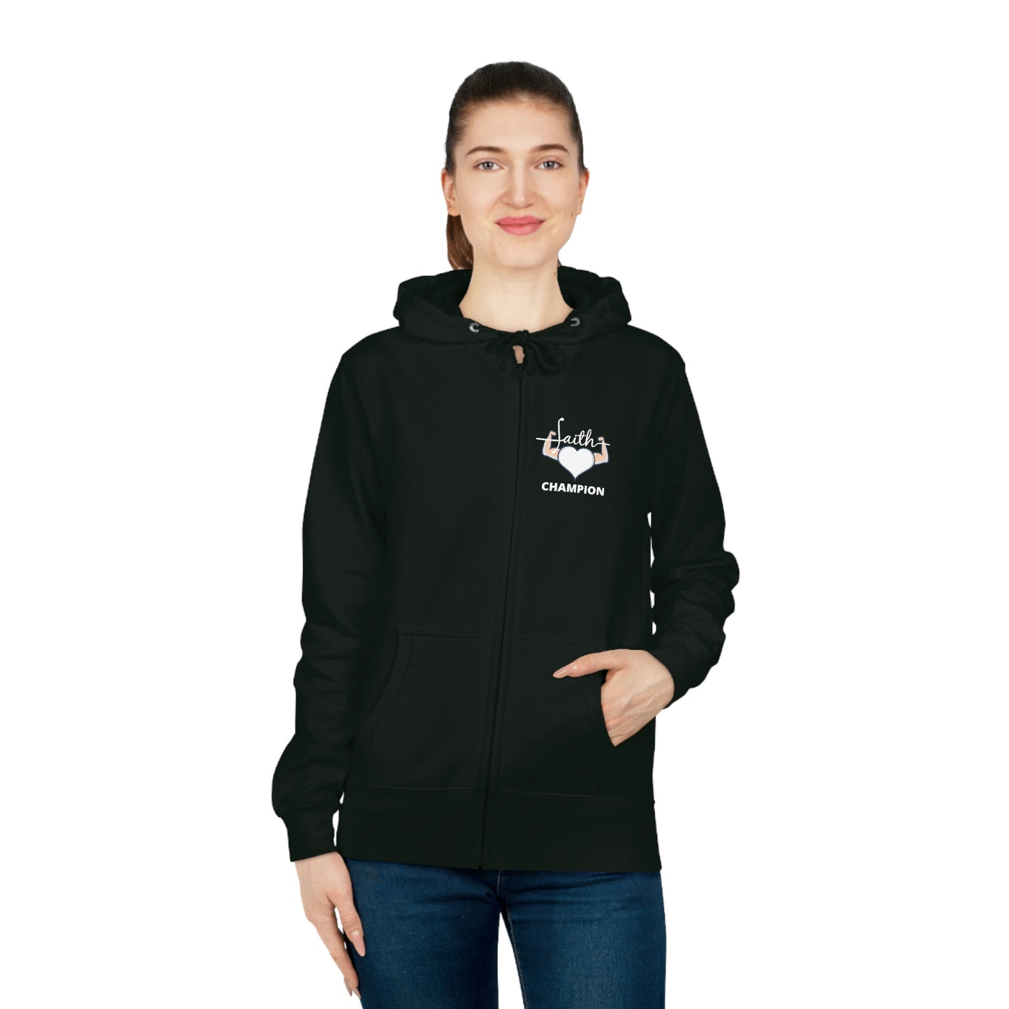 Faith Champion Athletic Zip Hooded Jacket