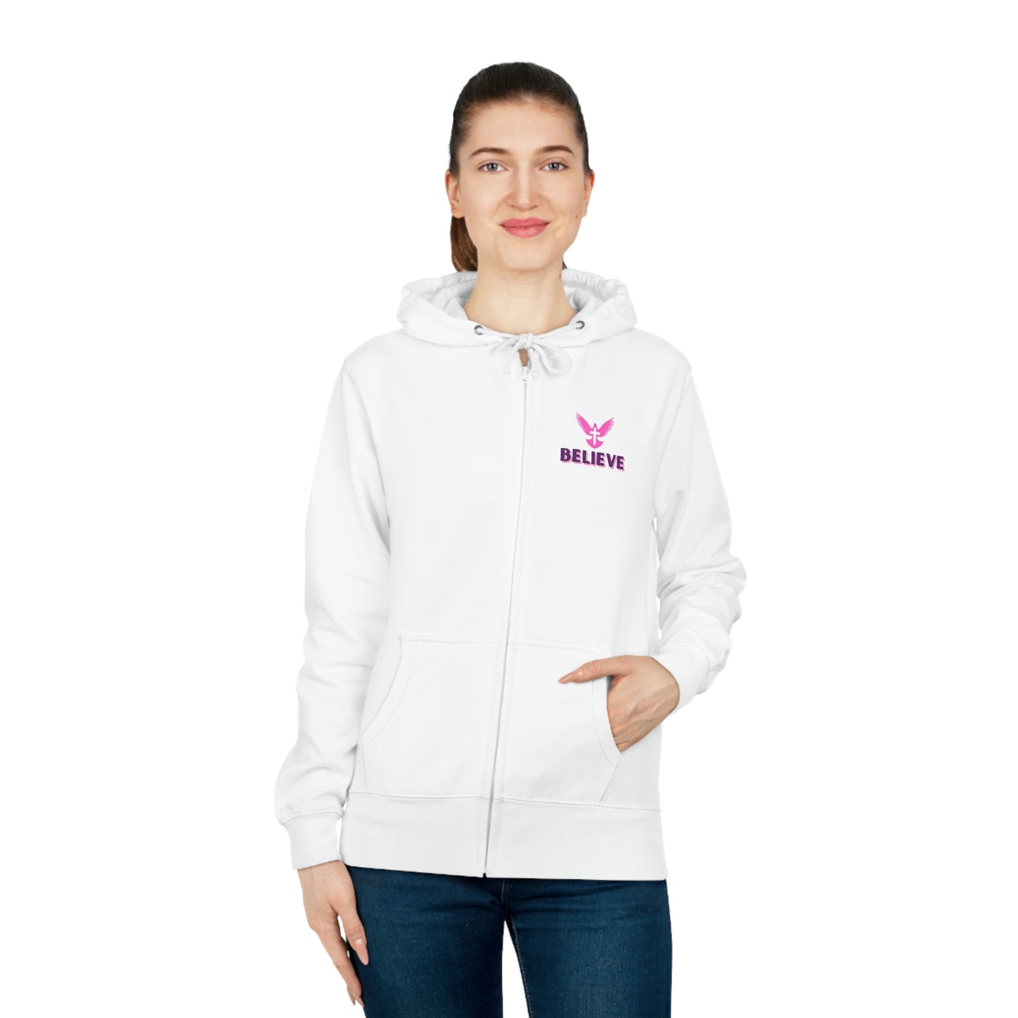 Believe Athletic Zip Hooded Jacket