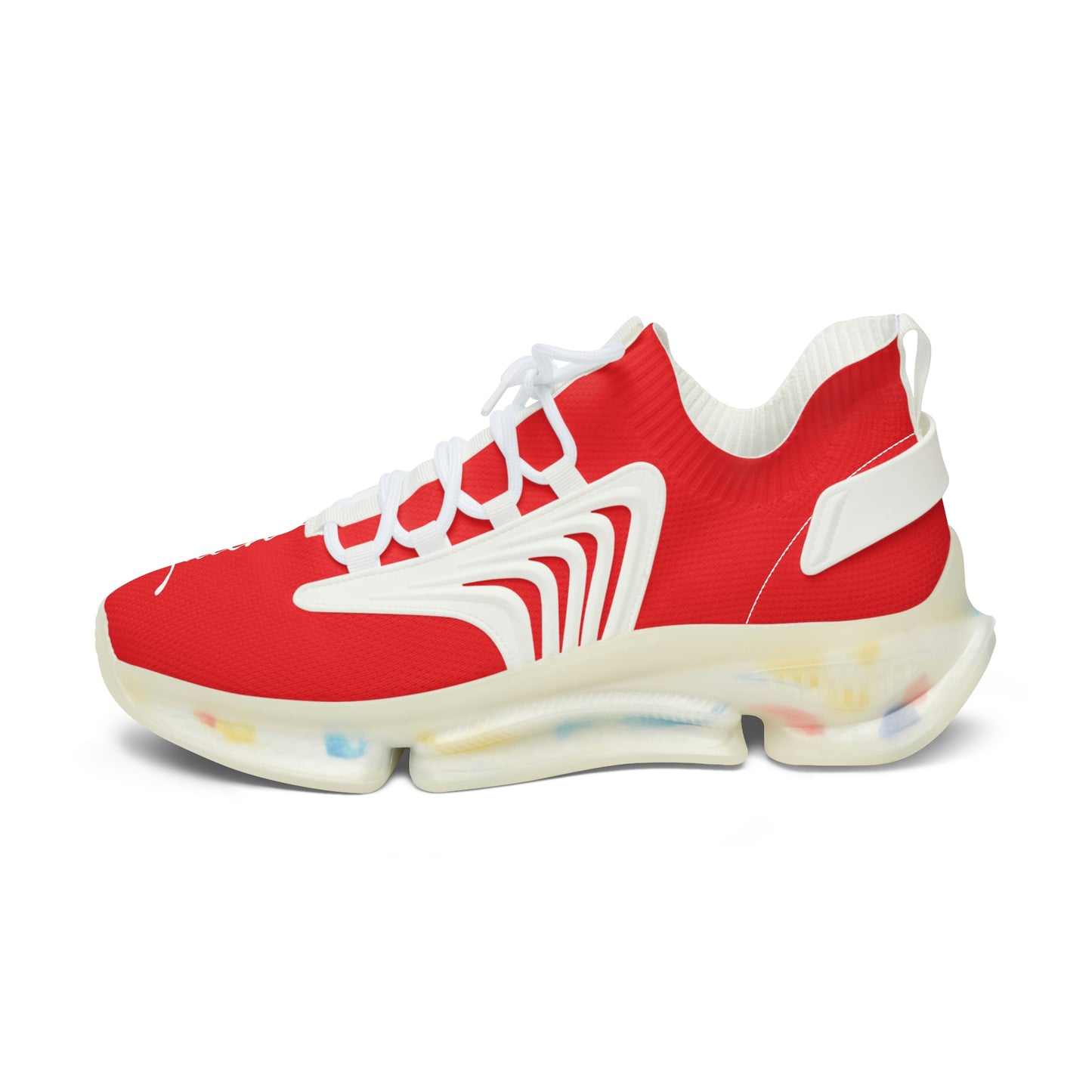 Faith Runner Sneakers (Red & White)