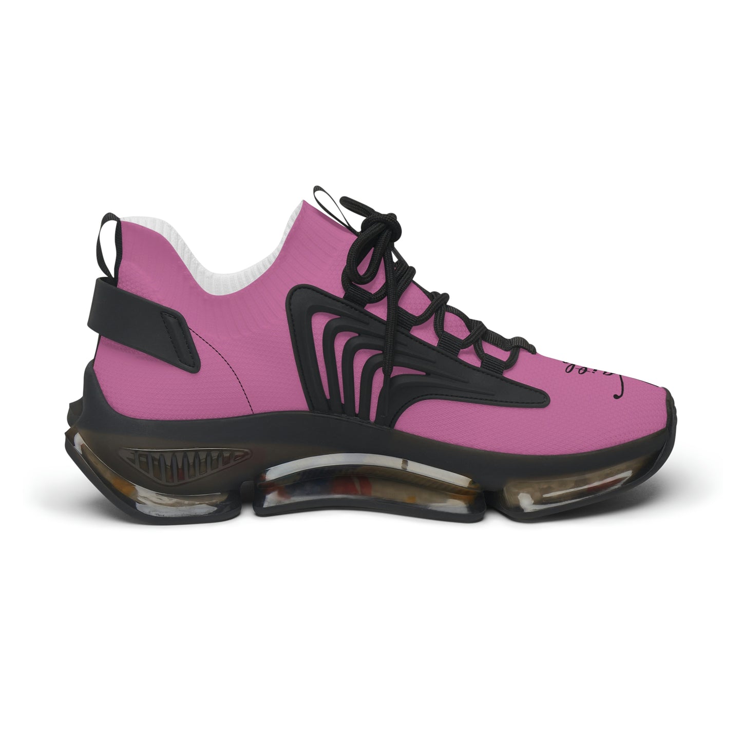 Faith Athletic Sneakers (Light Pink & Black)