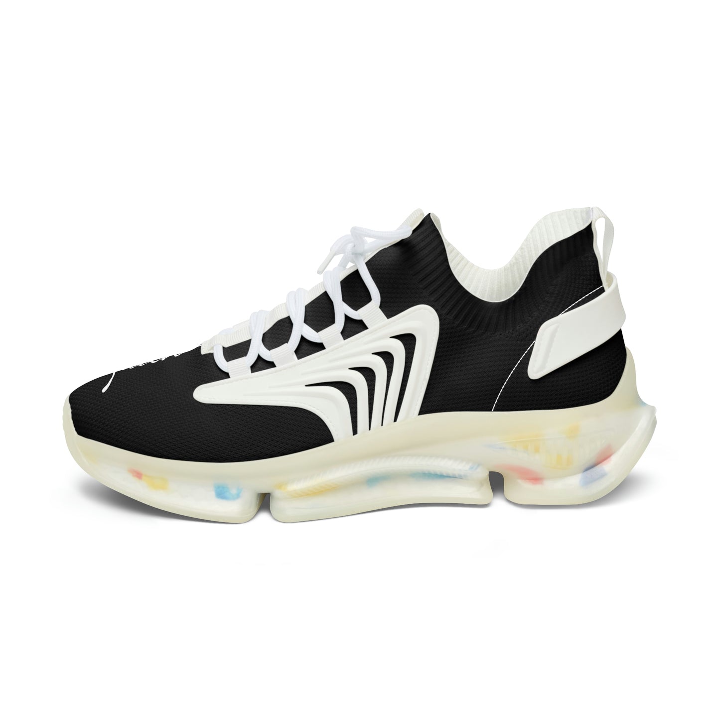 Faith Runner Sneakers (Black & White)