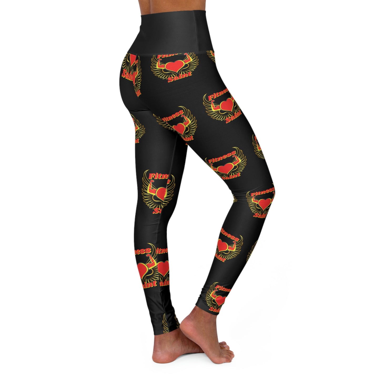 Fitness Saint High Waisted Athletic Leggings