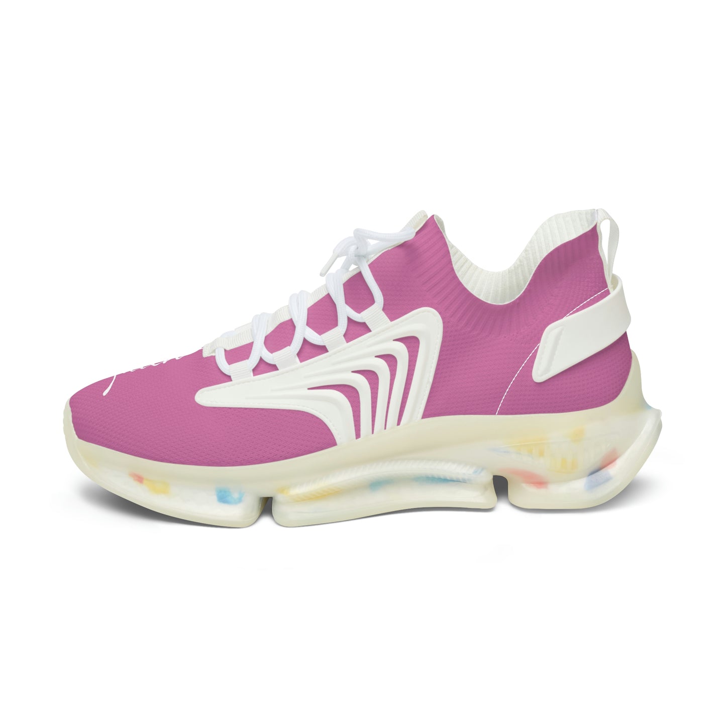 Faith Runner Sneakers (Light Pink & White)