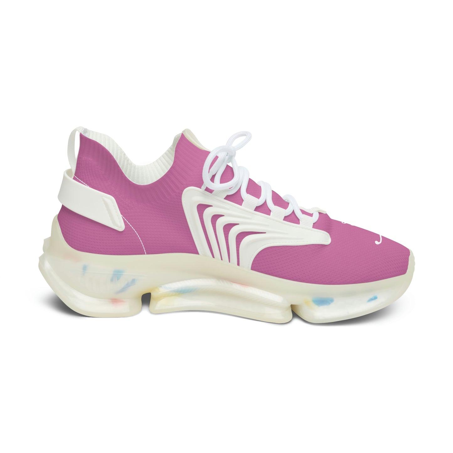 Faith Runner Sneakers (Light Pink & White)