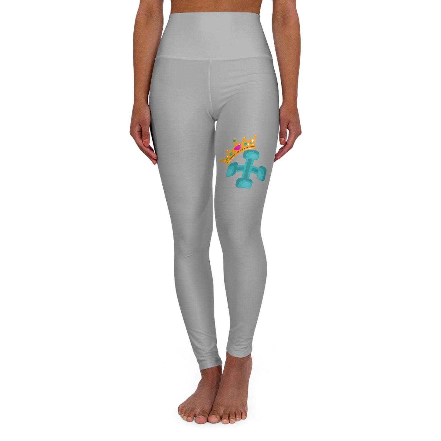 Gym Diva For God's Glory High Waisted Athletic Leggings