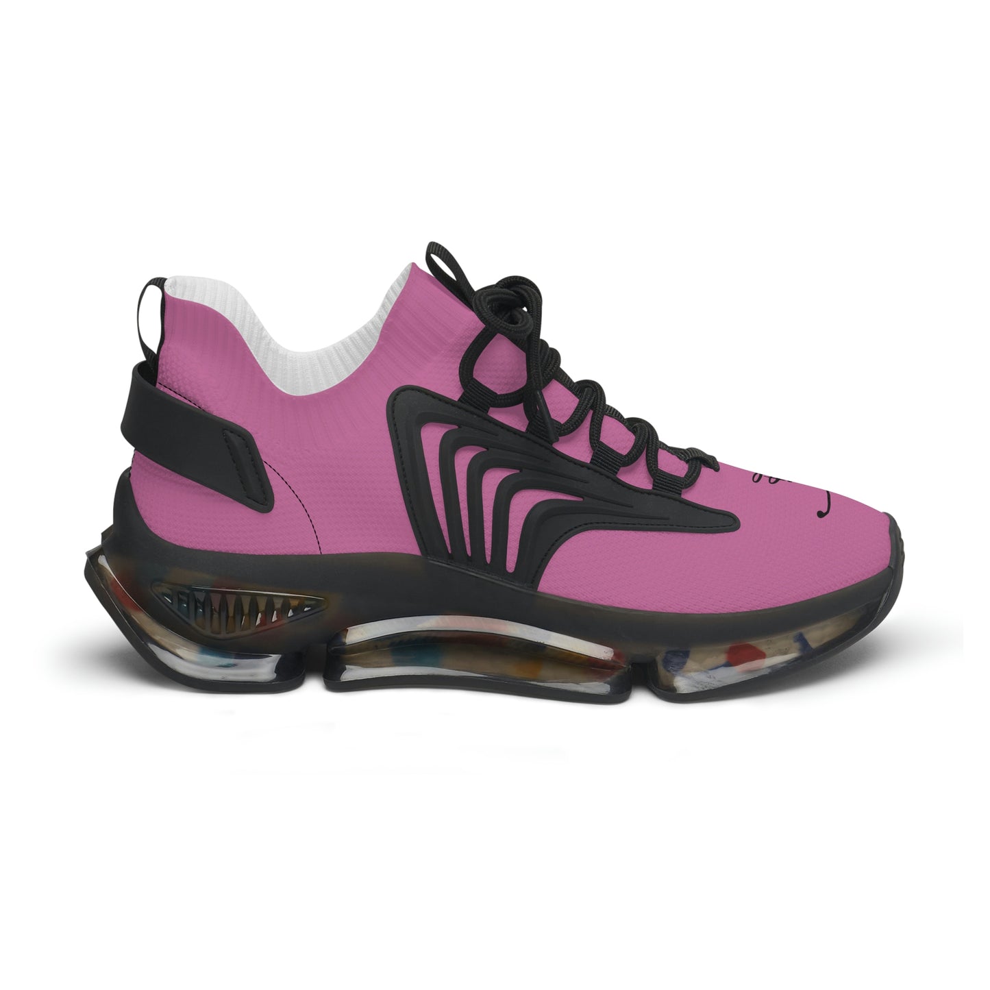 Faith Athletic Sneakers (Light Pink & Black)