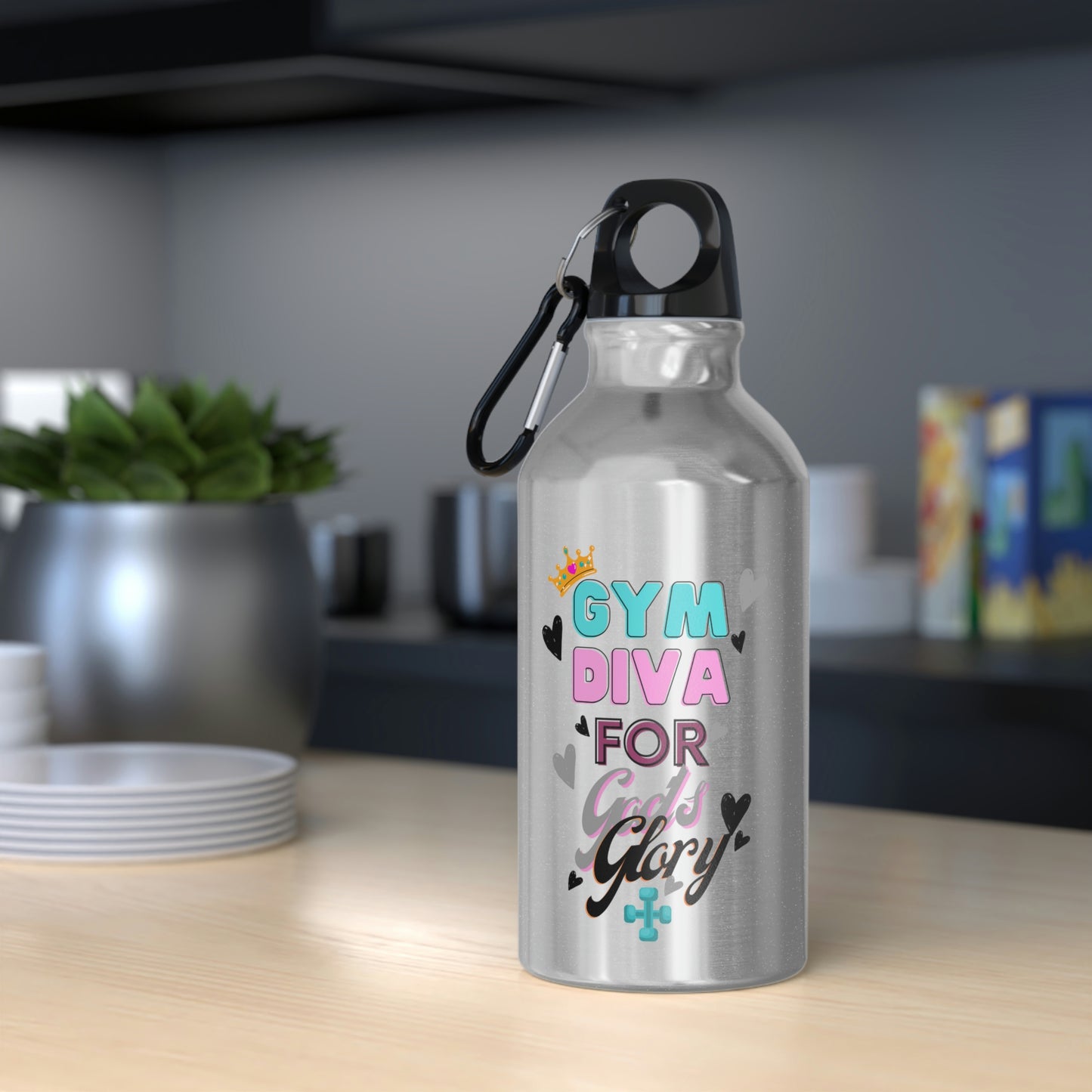 Gym Diva For God's Glory Sport Bottle